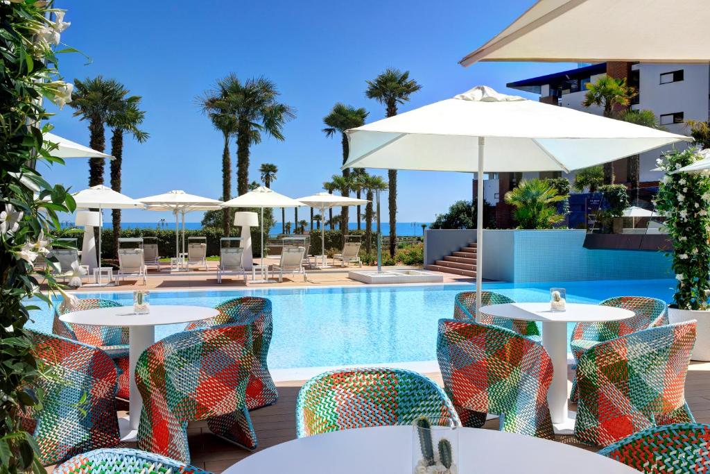 almar jesolo resort spa hotel sul mare spiaggia privata veneto vista mare