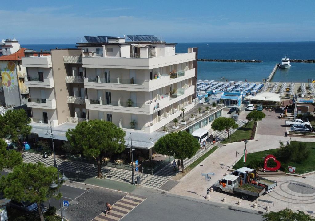 amare beach hotel sul mare spiaggia privata cesenatico vista mare