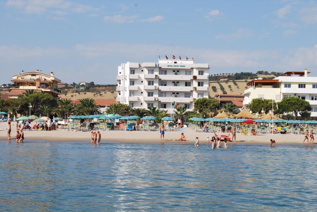 hotel costa verde sul mare spiaggia privata tortoreto abruzzo vista mare